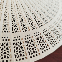 Éventail pliant en bambou de style classique personnalisé, écologique, avec motifs Feng Shui imprimés pour la musique, les mariages, la décoration de bébé et les souvenirs