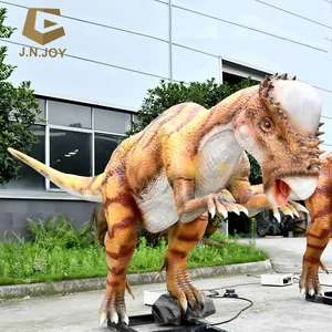 Animatronic dinozor kapısı Indominus Rex yaşam boyutu t-rex modeli