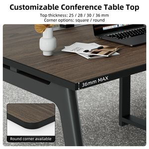 Fabricant de mobilier de bureau, <span class=keywords><strong>table</strong></span> de réunion sur mesure de grande taille pour 14 personnes, ensemble de <span class=keywords><strong>table</strong></span> et de chaises pour salle de réunion - Product Image 3