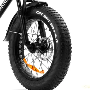 SAMEBIKE Ban Sepeda Gunung 20 Inci Kuat 750W Baterai Besar Gudang EU Fat Bike