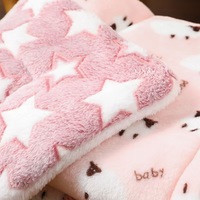 Couverture épaisse et chaude en polaire corail pour animaux de compagnie, tapis doux en polaire pour chat, serviette pour chiot, coussin en flanelle pour le sommeil, jeté pour animaux de compagnie