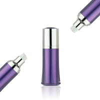 Flacon pompe vide en acrylique de luxe pour cosmétiques, emballage 30ml 60ml 100ml, double paroi, sérigraphie OEM