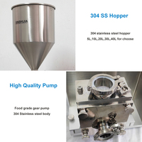 Machine de Dosage, Remplissage et Décoration pour Petites Pâtisseries, Confitures, Glaces, Biscuits, Donuts, Mousses, Gâteaux, Pâtes à Cupcakes