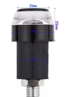 Feux LED TCYATO pour moto, clignotants ambre, feux de signalisation, système d'éclairage de moto, clignotants pour guidon