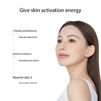 Lotion Visage Anti-Âge Éclaircissante Radiante Infusée à l'Or pour Marque Privée (OEM) avec Niacinamide et Acide Hyaluronique 30ml