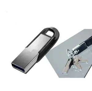 Elegante mini USB Key/pen drive elegante 128GB 256GB 512GB com interface 3.0 para uso comercial apresenta chip flash