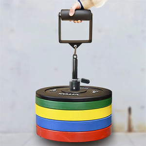 Phụ kiện máy tập cáp kéo xà đơn <span class=keywords><strong>4</strong></span>/6cm, dụng cụ tập thể hình tại nhà, tập tay, tập deadlift, tay cầm hình chữ D - Product Image 2