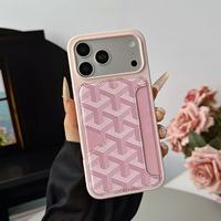 Nouvel étui de carte de haute qualité avec cuir adhésif pour téléphones professionnels, adapté à l'étui de téléphone iPhone 15pro Max