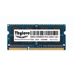 Thglove DDR3 4GB 8GB PC3-12800S ذاكرة عشوائية 1600MHz 4GB DDR3 Ram 8GB SODIMM 1.35V 1.5V 204PIN RAM 8GB DDR3