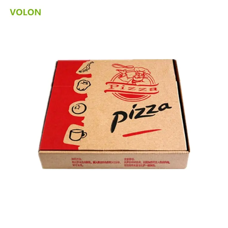 6 10 12 14 15 16 18 scatola per Pizza da 24 pollici scatola per consegna Pizza personalizzata scatola per imballaggio di fabbrica