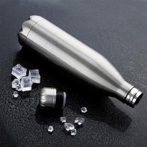 Bouteille isotherme en acier inoxydable personnalisable, isolation sous vide, 6-12 heures de conservation de la température, minimaliste et portable - Product Image 4