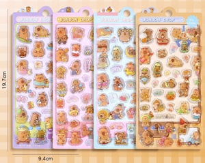 Stiker Hadiah Dekoratif Lucu Anak-Anak 3D PVC Bubble Kartun Kreatif Grosir Pabrik GF untuk Anak-Anak - Product Image 3