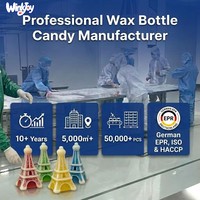 Bonbons en forme de bouteille de cire, créatifs, nostalgiques, fruités, en forme de dessin animé, amusants, délicieux, collations d'enfance, best-sellers en gros