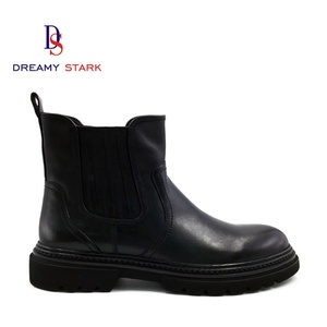 Botas de Invierno Dreamy Stark 2025, Nuevo Diseño, de Caña Alta, Sin Cordones, de Cuero Genuino, Cómodas, para Hombre, Oficina y Moda Profesional - Product Image 3