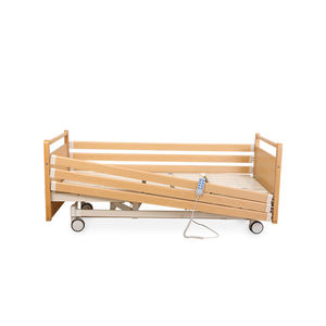 En popüler yaşlı bakım ürünleri ahşap yatak ev bakımı hasta yatağı 3 fonksiyon hastane hasta yatağı - Product Image 5