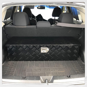 Eivojor 铝制防水卡车工具箱，适用于皮卡、房车、拖车 - 便携式储物箱，带侧把手、锁钥匙，尺寸：30x13x10 - Product Image 4
