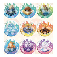 PY Pokemoned Little Cookie Aimant de réfrigérateur, Cadeau de collection, Souvenir, Décoration intérieure, Vente en gros, Distributeur automatique, Jeux de société