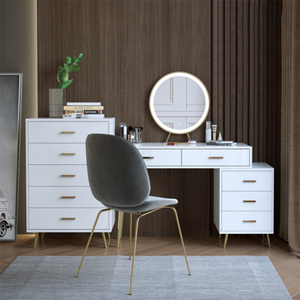 Table de maquillage avec miroir, fabriquée en Chine, pour la maison - Product Image 6
