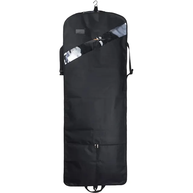 Transparent PVC Hanging Clothes Dust Cover With Zipper  High QualityGarment Bags for Travel Hanging Clothes Storage
