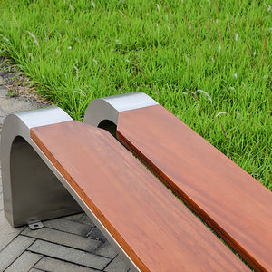 مقعد حديث من الفولاذ المقاوم للصدأ للاستخدام الداخلي/الخارجي - مقاوم للماء ومتين للصالات الرياضية والمستشفيات والحدائق ومراكز التسوق - Product Image 4