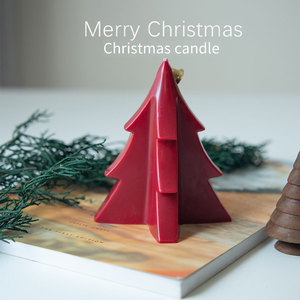 Molly Glory Custom Christmas Tree Shape Soy Wax Scented <b>Candle</b> for Home Decor - Product Image 2