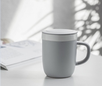 Cadeaux d'entreprise personnalisés Tasse à café avec doublure intérieure en céramique Cadeau d'affaires Tasse en céramique Idéal pour le bureau et la maison