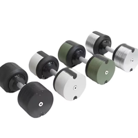 HL-ADDP-01 2024 Nouveau Design 1kg Incrément Réglable Haltère Ensemble Poids Libres pour Fitness Sport Réglable Haltère Nouveau Design