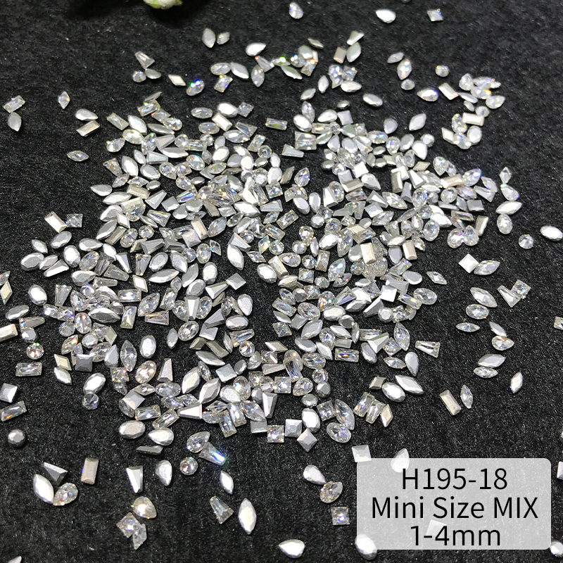 H195-18   เอช195-18 # คริสตัล ขนาดมินิ 50 ชิ้น