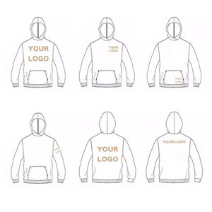 100% Cotton Pháp Terry Áo Khoác Tùy Chỉnh Thiết Kế Sang Trọng Đính Hoodie Hiphop Zip Boxy Axit Rửa Hoodies Người Đàn Ông - Product Image 6