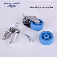 Roulement à billes universel 608 en nylon de 1 pouce, 1,5 pouce, 2 pouces, M6/M8/M10, haute résistance à l'usure pour frein de piste et roue