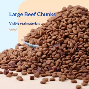 Alimento para Perros con Doble Sabor a Carne de Res, Bolsa Grande de 40 Jin, para Todas las Razas y Etapas de Vida - Product Image 1