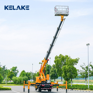 Plateforme de travail en hauteur montée sur camion Diesel 26m avec nacelle, flèche télescopique hydraulique, Euro 3 - Product Image 1