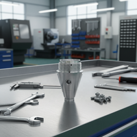Lechen Factory – Boîtier de pédalier de vélo électrique en acier inoxydable usiné CNC (perçage, fraisage, tournage, polissage) – Personnalisable