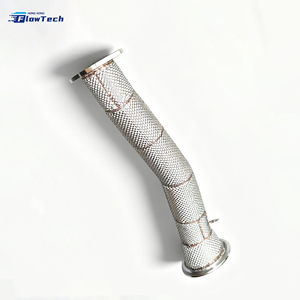 ท่อดาวน์ไปป์สมรรถนะสูงสำหรับ Lexus IS 300 พร้อมแผ่นกันความร้อน เชื่อมแบบ TIG ติดตั้งได้โดยตรง - Product Image 2