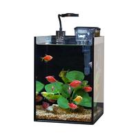 Aquarium Nano en Verre Cristallin 4K - Ensemble Complet Écologique pour Bureau - Vente en Gros - Marque Privée OEM - Direct Fabricant