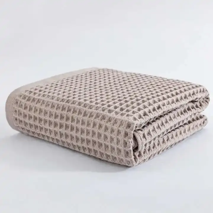 Детское текстильное постельное белье на заказ, супер мягкое одеяло, детское вязаное одеяло из органического 100% хлопка, детское вязаное одеяло