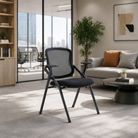 La chaise de formation ergonomique en maille convient aux écoles, aux bureaux et aux projets de conférence.