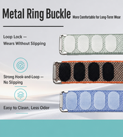 Bracelet de remplacement en nylon pour Google Air, bracelet réglable pour femmes et hommes, respirant, pour tracker d'activité Starlight