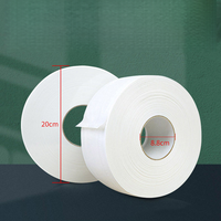 Papier toilette en gros, doux, écologique, en pâte vierge, 2/3 plis, rouleaux jumbo, approvisionnement en vrac pour hôtels et foyers