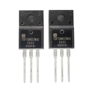 ทรานซิสเตอร์ IGBT รุ่น YGF15N65TMA1 YGF15N65 15N65 15A 650V TO-220F แบบแยกส่วน พร้อมไดโอดฟรีวีลลิ่ง สำหรับอินเวอร์เตอร์เตาแม่เหล็กไฟฟ้า - Product Image 1