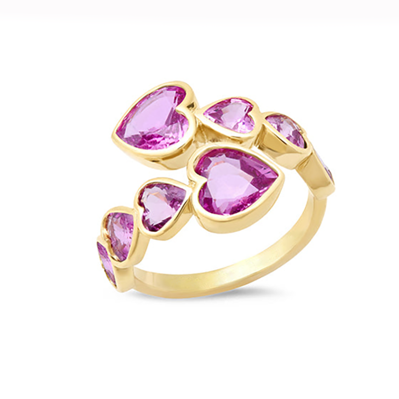 สีชมพู CZ