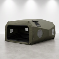 Tente gonflable de type tube pour le camping en famille et les aventures en plein air, installation rapide, utilisable en toutes saisons