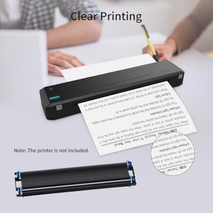ริบบิ้นถ่ายโอนความร้อน 2 ม้วนพร้อมฟังก์ชั่น RFID สำหรับเครื่องพิมพ์ถ่ายโอนความร้อนแบบพกพา MT800 A4 - Product Image 4