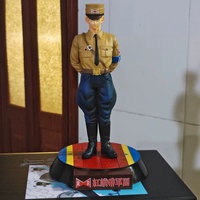 DBZ 15CM Yajirobe Figurine de dessin animé en résine, modèle de collection à l'échelle 1/12, avec fonction souffleur d'air, fabriqué en Chine, unisexe