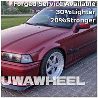 Jantes JUWA Old School Deep Lip 17x8.5j/9j/10j 5X120 VIA JWL en alliage coulé pour BMW E34/E36/E39/E46
