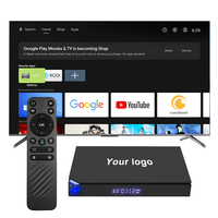 TV Box Android 4K con Amlogic S905X5M Quad Core, 2GB/16GB, WiFi6, Control por Voz, Señalización Digital, Fabricación OEM/ODM