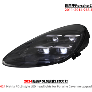 Faros Delanteros LED Matrix para Porsche Cayenne 958.1 2011-2024, Nueva Actualización Estilo 2024, Plug and Play - Product Image 1