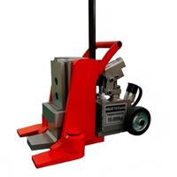 Cric hydraulique à griffes JYH 6T 10T 15T 20T pour levage lourd, outil de levage industriel avec roues