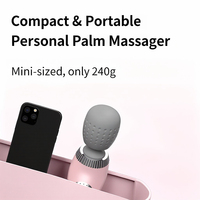 Tragbarer Handmassagestab 240g Ultraleicht Geräuscharm Vibrationsmassagegerät Muskelverspannungslösung 5 Modi USB-betrieben OEM Körperpflege