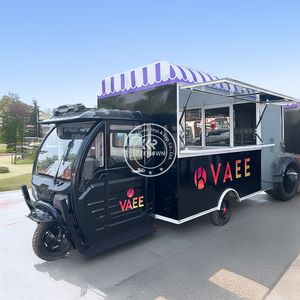 Camion de vente ambulante 2025, chariots chinois haut de gamme à vendre, chariot de crème glacée pour restaurant, remorque alimentaire - Product Image 2